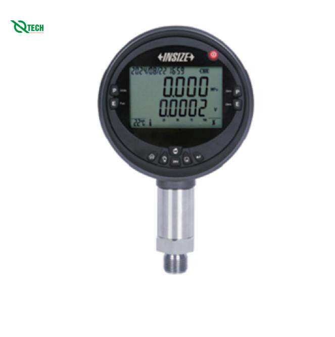 Đồng hồ đo áp suất điện tử Insize 5240-N12Y016 (0-160 kPa/0~1.6 bar, NPT1/2)