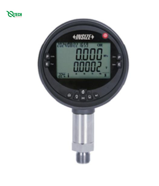Đồng hồ đo áp suất điện tử Insize 5240-N12Y025 (0-250 kPa/0~2.5 bar, NPT1/2)