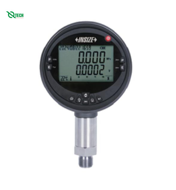 Đồng hồ đo áp suất điện tử Insize 5240-M20Y016 (0-160 kPa/0~1.6 bar, M20)