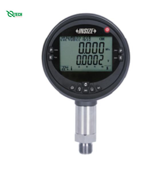 Đồng hồ đo áp suất điện tử Insize 5240-M20Y010 (0-100 kPa/0~1 bar, M20)