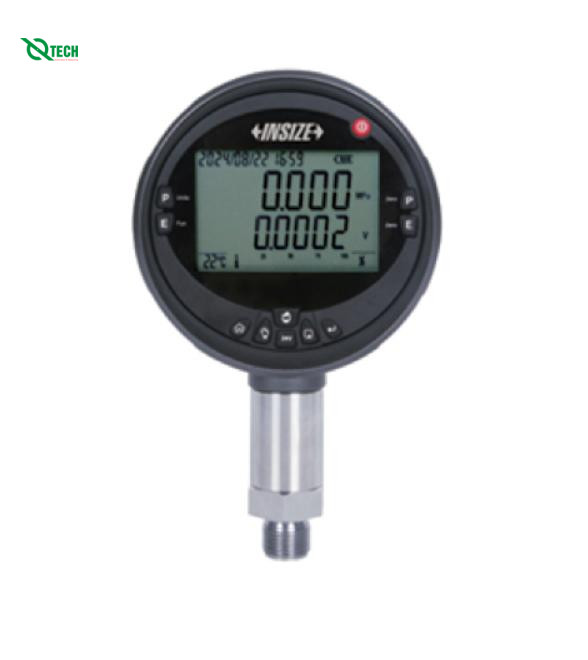 Đồng hồ đo áp suất điện tử Insize 5240-N12Y010 (0-100 kPa/0~1 bar, NPT1/2)