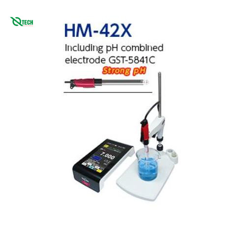 Máy đo pH cầm tay TOA DKK HM-42X (pH: 0,000 - 14.000)