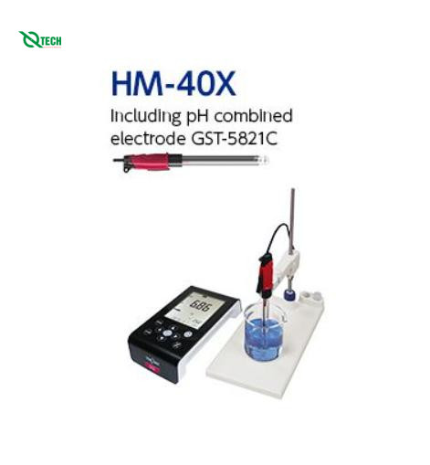 Máy đo pH cầm tay TOA DKK HM-40X (0~14pH; -500~500mV; 0-100°C)
