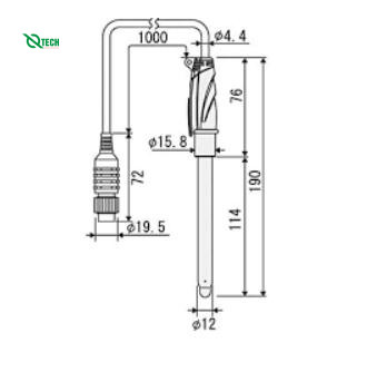 Điện cực pH TOA DKK GST-5841C
