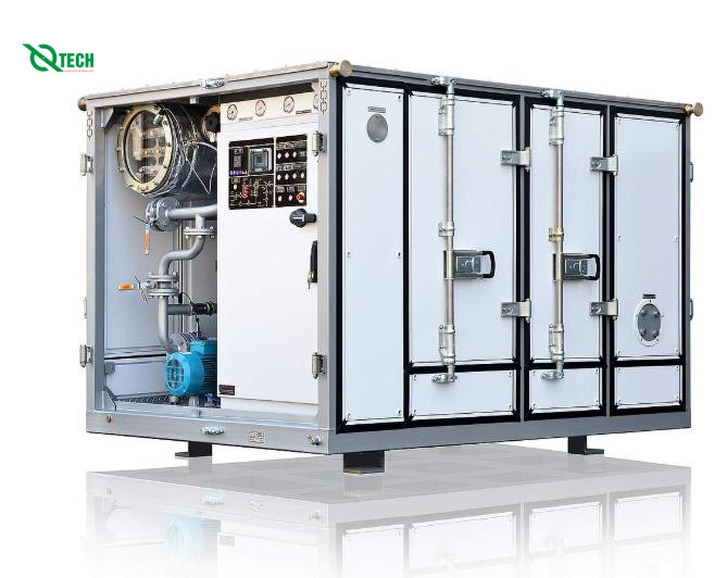Máy khử khí dầu cáp GlobeCore CMM-12A (12 m3/h; 15 m3/h; 230 kW)