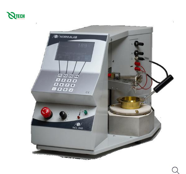 Máy kiểm tra điểm chớp cháy và điểm cháy tự động cốc mở Normalab NCL 440 (~400°C)