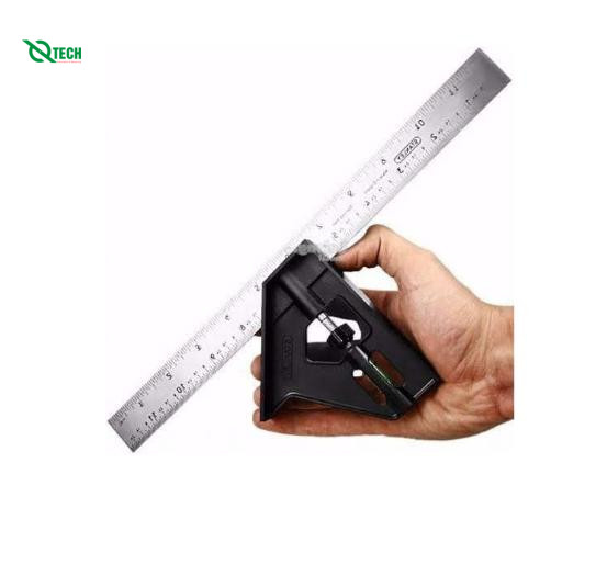 Ê ke vuông kết hợp cán nhựa cầm tay Stanley 46-012 (12"/ 300mm)