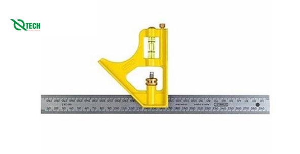 Thước vuông có tay cầm Stanley 46-143 (12 inch/30cm)