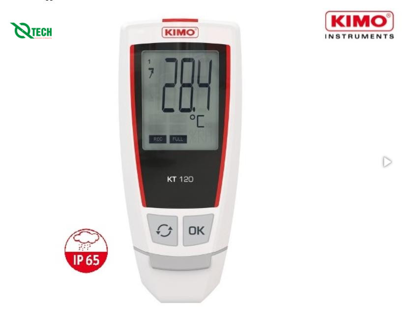 Datalogger ghi nhiệt độ KIMO KT120