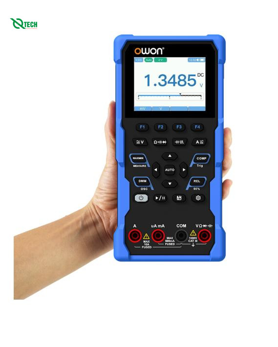 Máy hiện sóng đa năng OWON HDS120 (1Mhz, 1000VDC, 750VAC, 20ADC, 10AAC)