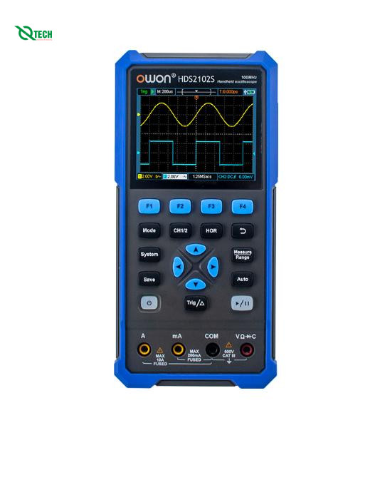 Máy hiện sóng cầm tay OWON HDS272S (3-CH, 70MHz)