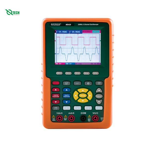 Máy hiện sóng cầm tay EXTECH MS420 (20MHz, 2-Channel)