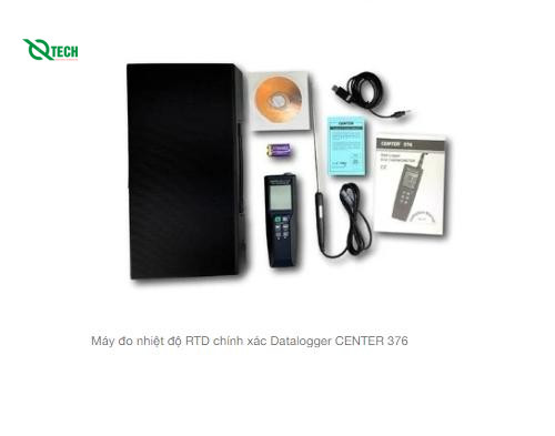 Máy đo nhiệt độ RTD chính xác Datalogger Center 376