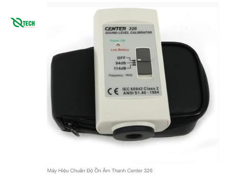 Máy Hiệu Chuẩn Độ Ồn Âm Thanh Center 326