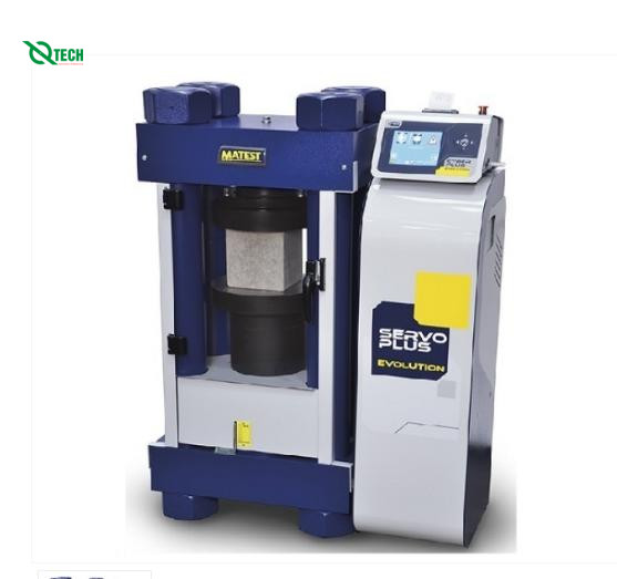 Máy nén bê tông kỹ thuật số 2000kN tự động Servo-Plus Evo Matest C056N
