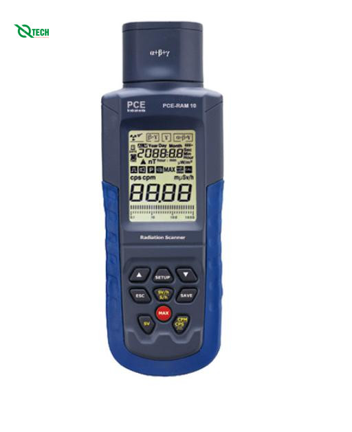Thiết bị đo phóng xạ PCE RAM 10 (α, β, γ, x)
