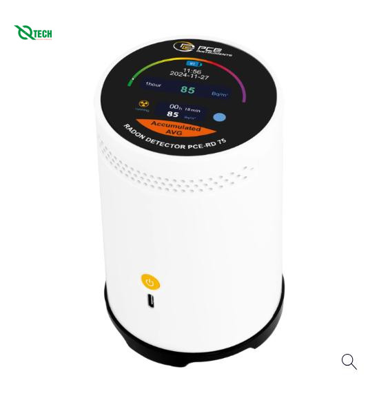 Máy dò bức xạ PCE RD 75 (6 Bq/m³~10 kBq/m³; 1 Bq/m³)