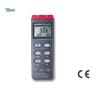 Máy đo nhiệt độ Center 306 (2 kênh)