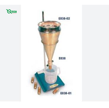 Phễu xác định độ nhớt của vữa Matest E038