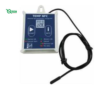 Bộ ghi dữ liệu nhiệt độ Tecnosoft TS01TNFCRE-80 (dây dẫn 70cm + đầu dò 3 cm)