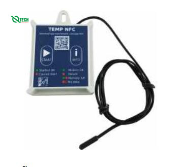 Bộ ghi dữ liệu nhiệt độ Tecnosoft TempNFC RC (dây dẫn 70cm + đầu dò 2cm)