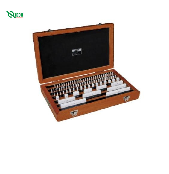 Bộ căn mẫu sứ Insize 4105-76 (Cấp 0, 76 khối/bộ)