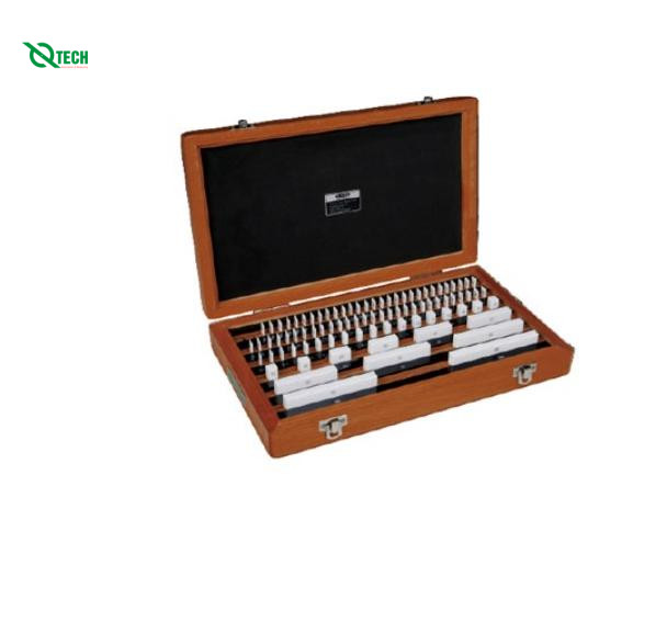 Bộ căn mẫu sứ Insize 4105-187 (Cấp 1, 87 khối/bộ)
