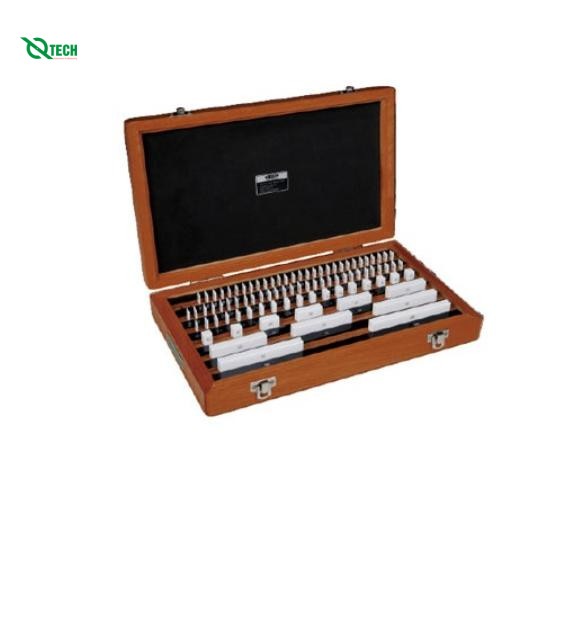Bộ căn mẫu sứ Insize 4105-156 (Cấp 1, 56 khối/bộ)