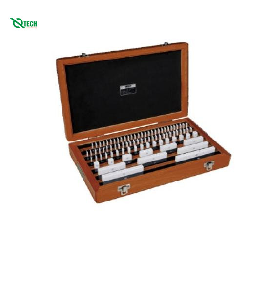 Bộ căn mẫu sứ Insize 4105-134 (Cấp 1, 34 khối/bộ)