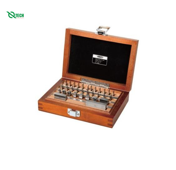 Bộ căn mẫu cacbua Insize 4164-132 (Cấp 1, 32 khối/bộ)