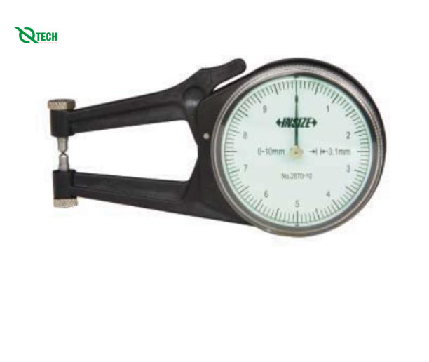 Đồng hồ đo độ dày Insize 2870-10 (0-10mm)