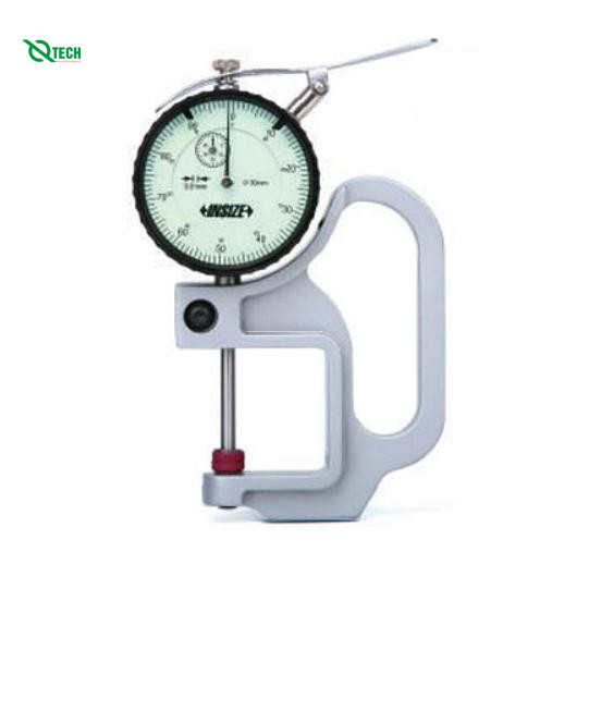 Đồng hồ đo độ dày vật liệu kiểu cơ Insize 2366-30 (0-30mm/ 0.01mm; Loại A)