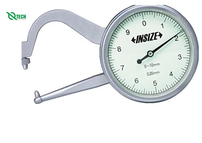 Đồng hồ đo độ dày Insize 2862-102 (0-10mm, 0.05mm)