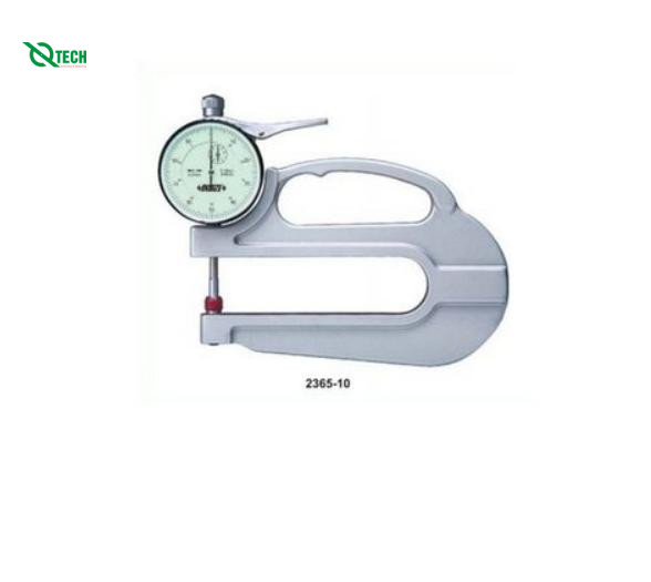 Đồng hồ đo độ dày vật liệu Insize 2365-10 (0-10mm; loại A)