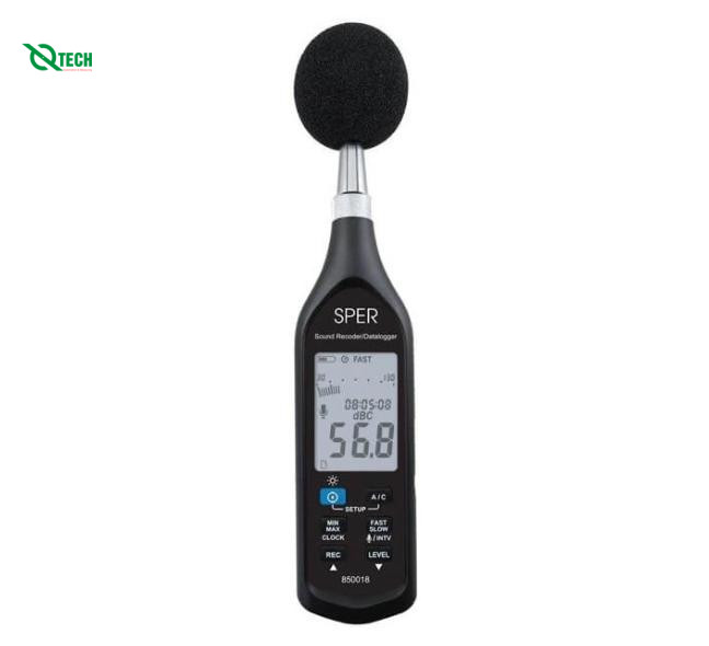 Máy đo độ ồn, âm thanh datalog Sper Scientific 850018