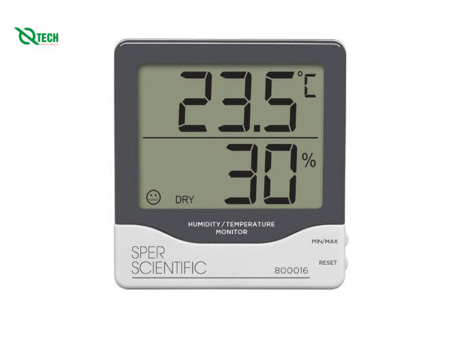 Nhiệt ẩm kế đo nhiệt độ phòng Sper Scientific 800016