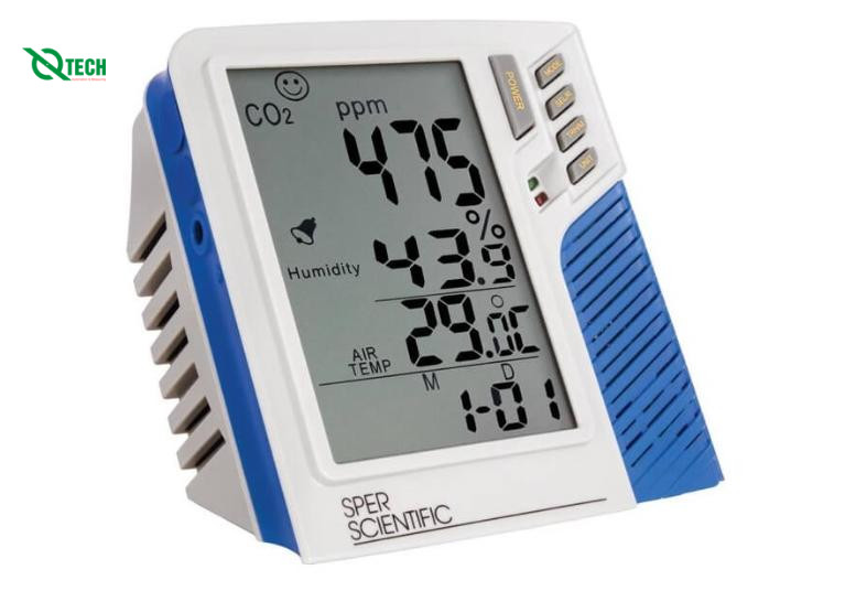 Thiết bị đo Độ ẩm, Nhiệt độ, CO2 Sper Scientific 800048