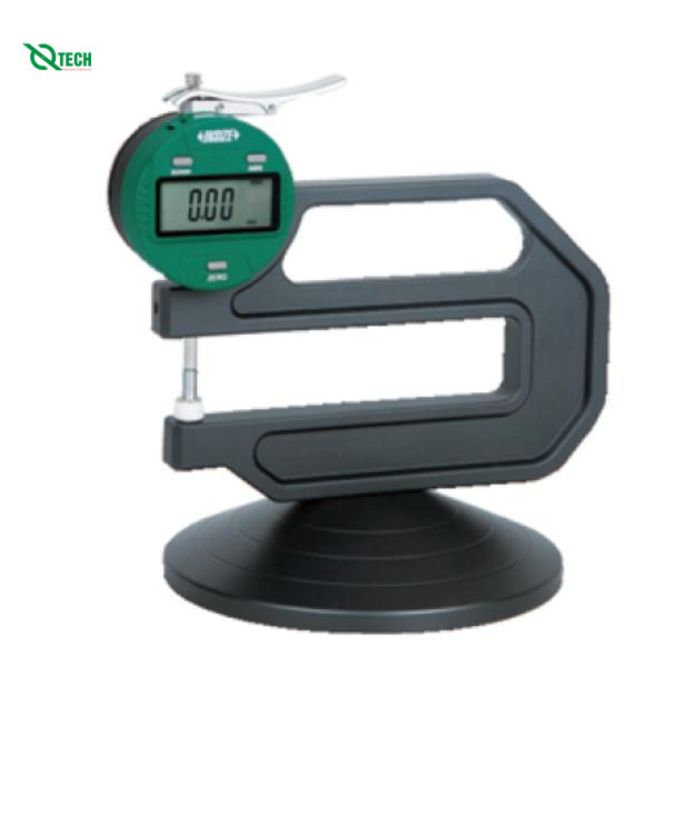 Đồng hồ đo độ dày (có đế) Insize 2672-101 (0-10mm, 0.001mm)
