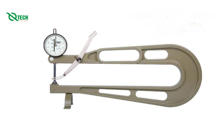 Đồng hồ đo độ dày vật liệu Insize 2875-50 (0-50mm; 0.1mm)