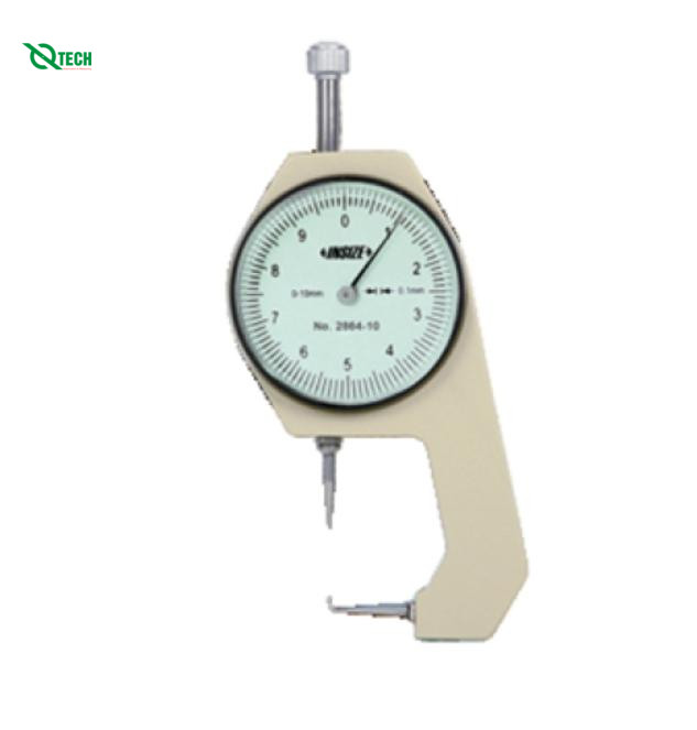 Đồng hồ đo độ dày Insize 2864-10 (0-10mm)