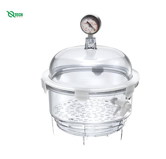 Bình hút ẩm chân không Jeiotech VDR-25G (10L/0.4)