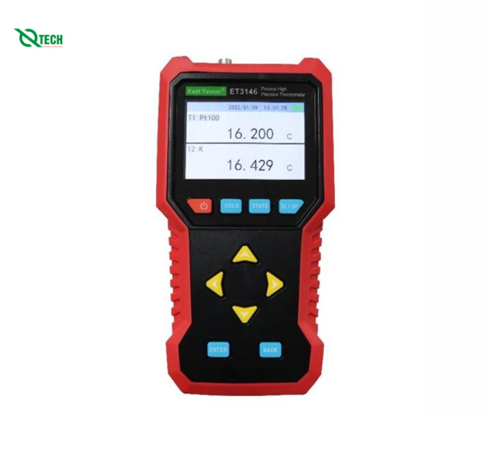 Nhiệt kế cầm tay EAST TESTER ET3146A (0~1600Ω, -200 ~ 850 ℃ , -78mV~+78mV)