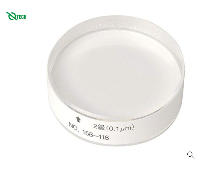 Thấu kính đo đường thẳng Mitutoyo 158-118 (12mm, Ø45mm, 0,1µm)