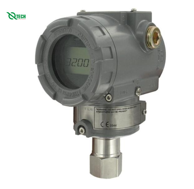 Máy phát áp suất chống nổ, HART®, FM phê duyệt, phạm vi 100:1 Dwyer 3200G-2-FM-1-1 (Gauge, 217 psi, NPT Female, 1/2 in)