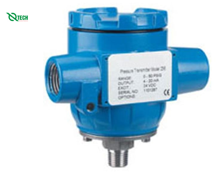 Bộ truyền áp suất chống thời tiết cho khí/lỏng, NEMA 4, 4-20 mA Dwyer 679-0 (Gauge, 25 psi, NPT Male, 1/4 in)