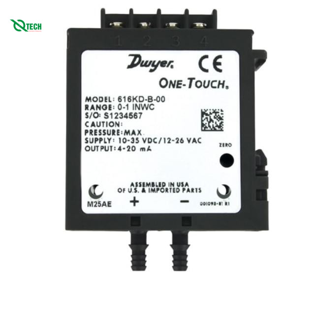 Máy phát chênh lệch áp suất Dwyer 616KD-A-02