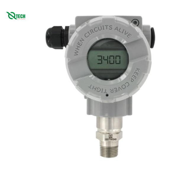 Bộ truyền áp suất thông minh Dwyer 3400-AL-13-NM-2 (Gauge, 100 psi, NPT Male, 1/2 in)