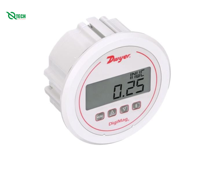 Bộ phát áp suất chênh lệch cho không khí/khí Dwyer DM-003 (Differential, 0.5 inH₂O, Stepped Barb Fitting, 1/8 in, 3/16 in, 1/4 in, IP66, NEMA Type 4X)