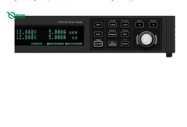Nguồn DC lập trình 2 kênh ITECH IT-M3131D (2CH, 15A, 30V, 200W)