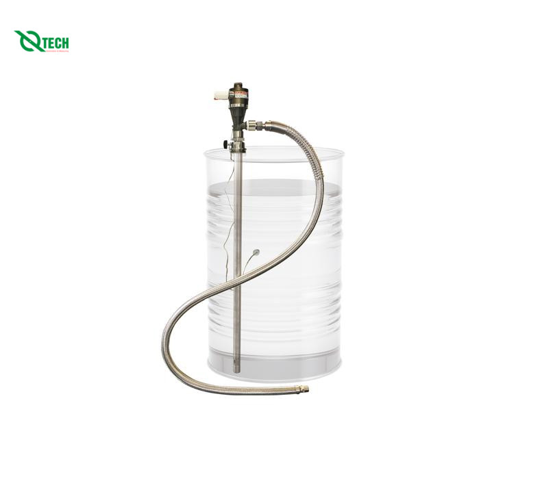 Bơm khí nén thùng phuy hóa chất loại động cơ khí không dầu AQUA SYSTEM CHD1-20ASUS, CHD1-20ASUSV, CHD1-20ASUSN